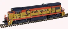 Atlas 40005466 N Scale Chessie System GE B30-7 Locomotive 8238 Gold (DCC/Sound)