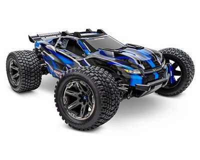 Traxxas Rustler 4X4 Ultimate 1/10 RTR Brushless Stadium Truck -TRA67097-4-BLUE-