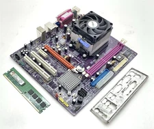 ECS GeForce6100SM-M V:1.0 HT2000 AM2 mATX AMD Athlon 64 X2 4600+ 2.40GHz 1GB I/O