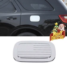 Fuel Tank Gas Cap Door Cover Trim For Dodge Durango 2011-2021 Accessories Chrome