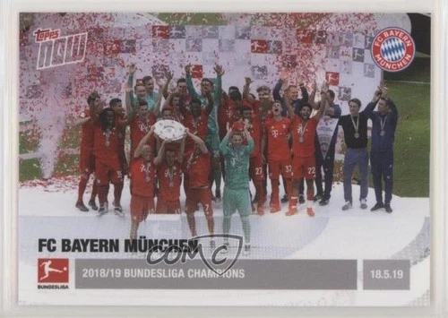 2018-19 Topps Now Bundesliga /117 FC Bayern München #123 1g9