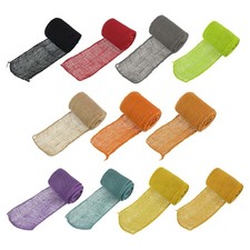 JubileeYarn Burlap Jute Craft Ribbon - 5.5" x 10 Yards