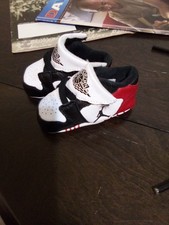 Nike Air Jordan 1 Jumpman 1st Crib CB Shoes Red Black White Size 3c. I