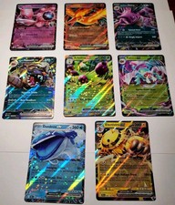 Pok mon TCG Destined Rivals ex 8-card Set Double Rare - NM/M
