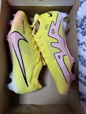 Size 8.5M- Nike Zoom Vapor 15 Elite FG-Yellow Strike Sunset Glow Doll DJ4978-781