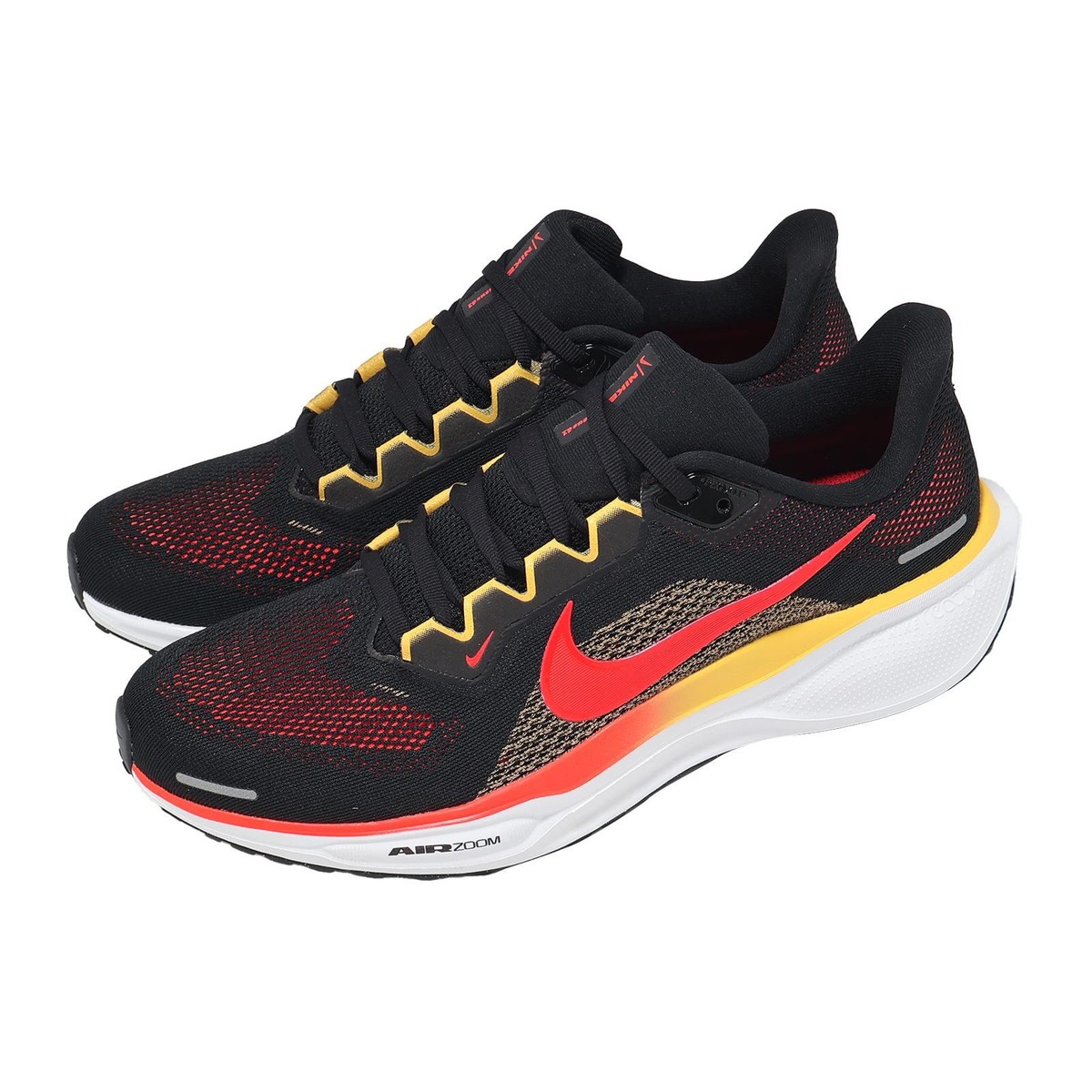 Nike Air Zoom Pegasus 41 Black Bright Crimson Men Road Running