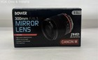 Bower 300mm F/6.3 Mirror Lens For Canon EF-M Mirrorless Cameras