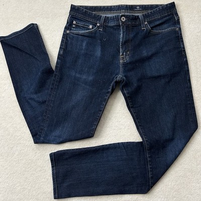 Adriano Goldschmied Everett Jeans Men s 32x34 Slim Straight Dark Wash Stretch