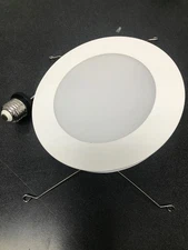 Commercial electric 91847 6 in. Selectable CCT LED Retrofit Trim