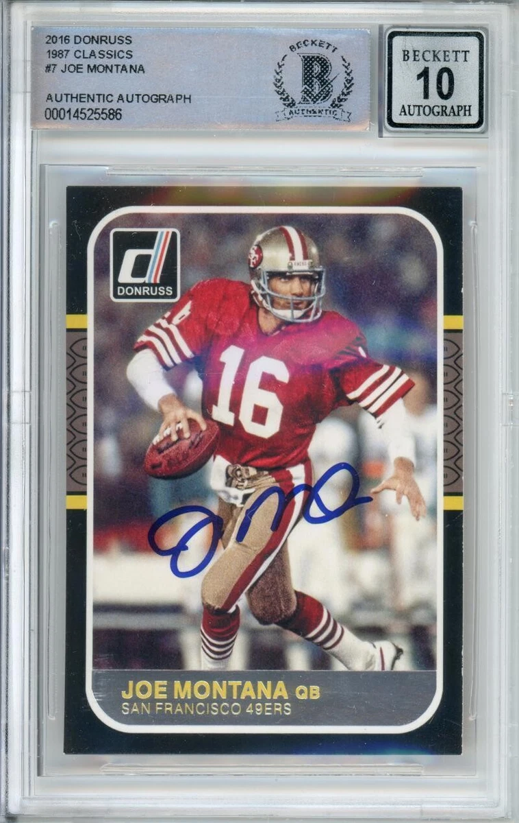 Las mejores ofertas en Panini Joe Montana Football Tarjetas de