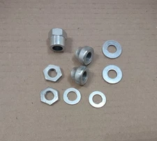 Vintage Bike Hub Axle Cones Nuts Hub Washers 26t 3/8 in 