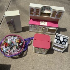 Tyco Kitchen Stove, Fridge, Kitchen Center  Island  Accessories read desc 