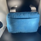 Tablet Holder Weighted Plush Blue Yeti Face  with Pockets — photo 7