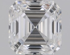 1.01 Carat Cert. GIA Asscher Cut Natural Mined Diamond Loose D color VS2 clarity 3662.77 per carat