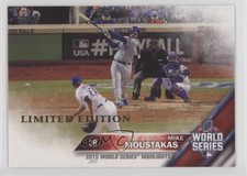 2016 Topps World Series Highlights Limited Edition Mike Moustakas #21 fm0