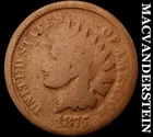 1875 Indian Head Cent- Semi Key Better Date No Reserve #J4450