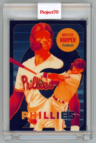 2021 Topps Project70 by Matt Taylor Bryce Harper Philadelphia Phillies #751