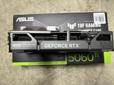 ASUS TUF RTX 5060 Ti 8GB Gaming GPU Open Box Tested Fast Ship