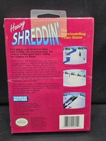 Heavy Shreddin (Nintendo NES) BRAND NEW FACTORY SEALED Hang Tab