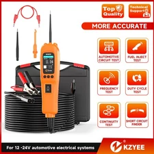 KZYEE Circuit Tester PowerScan Circuit Probe Tool 12V/24V Electrical Short Open