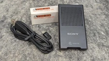 Sony MRW-G1 CFexpress Type B / XQD Memory Card Reader Black w/ USB-C Cable