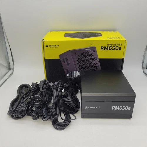 CORSAIR RM650e Fully Modular Low-Noise ATX PSU Cybenetics Gold -NOT WORKING-