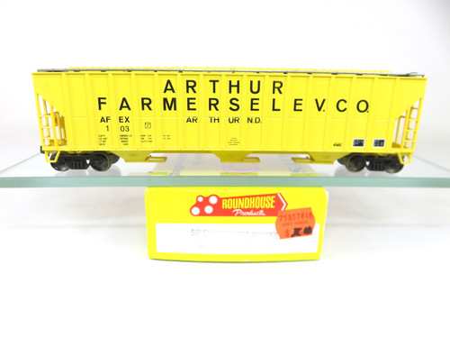 Tolva cubierta Roundhouse 3529 escala HO Arthur Farmers Elevator Co. 50' FMC | Zustand: Used
