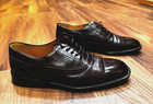 Mezlan Marque Men's Oxford Cap Toe Dress Shoes - Size 10 M - Burgandy — photo 3