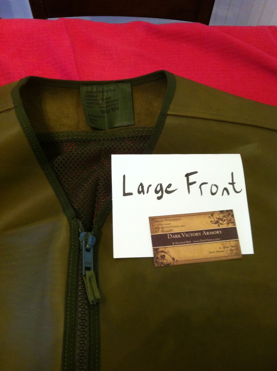 British Leather Combat Vest Jerkin Re-enactment WW2 to Modern