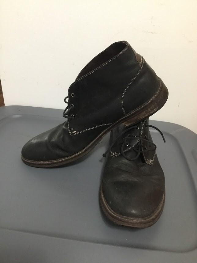 J MURPHY by Johnston & Murphy Chukka Boots Black Lace Up Round Toe 59 2335 8 M Johnston & Murphy Upton Chukka - FREE Shipping & FREE  main image 4