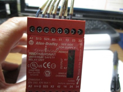 Allen Bradley 60204 1 Guardmaster Safety Relay Ebay