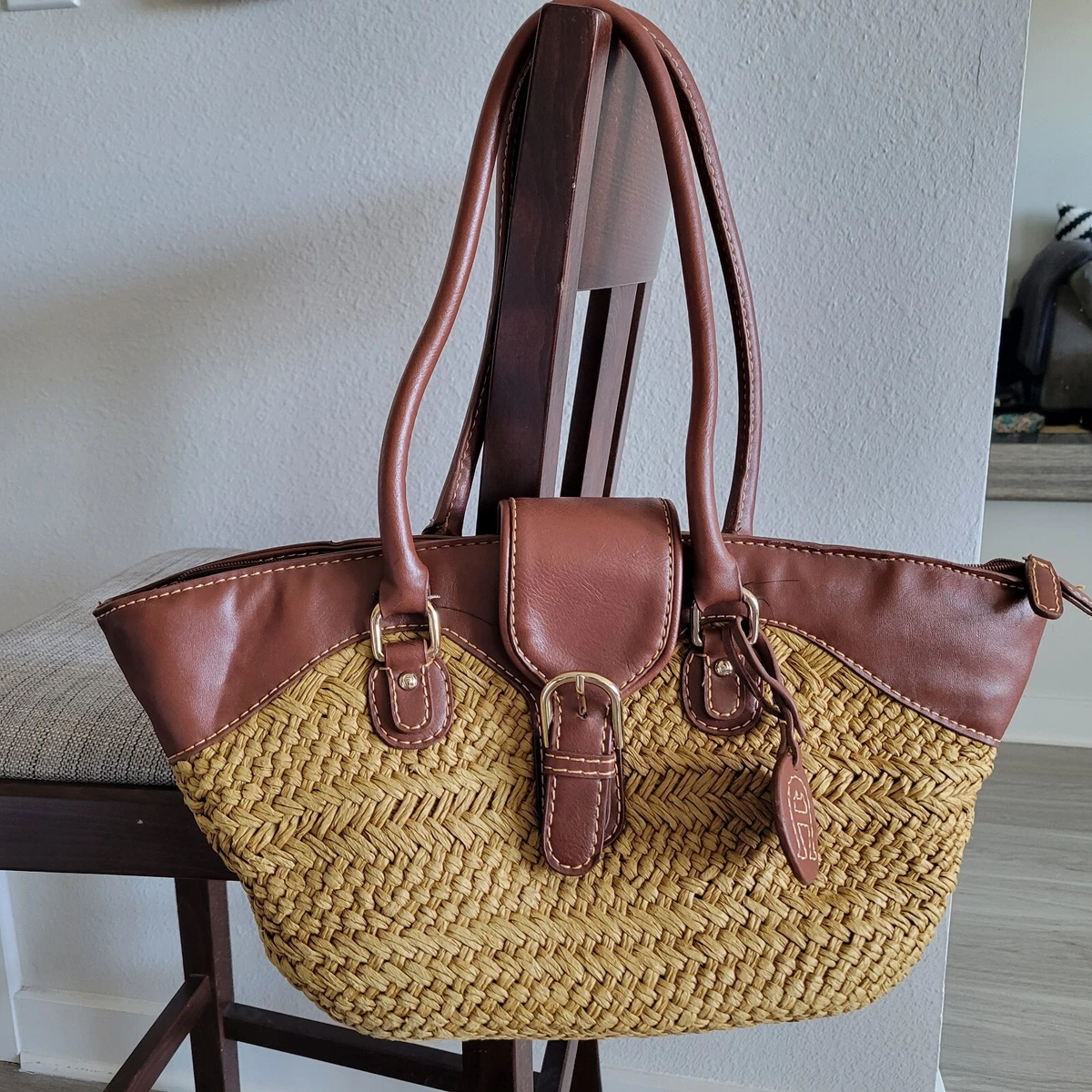 Etienne aigner woven purse hotsell