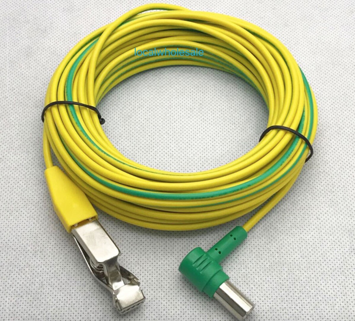 Yellow Green Ground Wire Potential Coil For socket and equipment No.14 3.5MM
