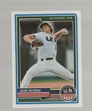 V78a) 2023 Panini USA Baseball Stars and Stripes Adam Hachman RC #22