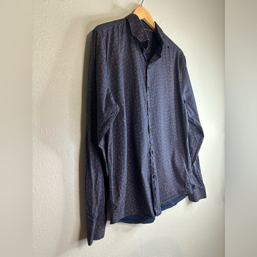 Consequence Button Down Long Sleeve | Size Large … - image 2