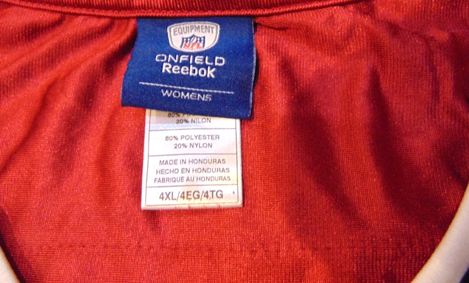 CAMISETA MUJER REEBOK NFL EQUIPMENT ARIZONA CARDINALS PATRICK PETERSON TALLA 4XL Foto 3 de 4