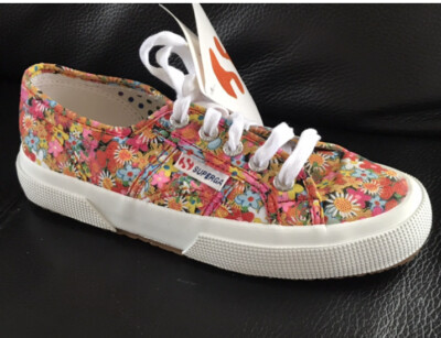 NEU Superga Gr 34 FLOWERY sehr selten!!! Bunt mit Blumen