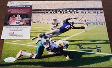 Ben Coates New England Patriots Signed 8x10 Autograph Photo JSA N