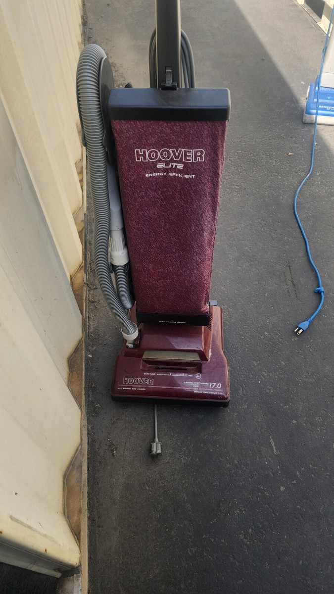 Vintage Hoover Elite Energy Efficient Upright Vacuum See