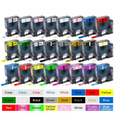 Schriftband Dymo D1 45013 LabelManager / Etikettenbänder 6mm 9mm 12mm 19mm 24mm