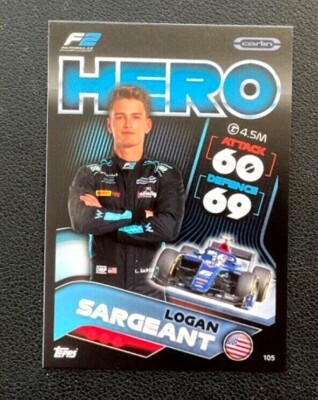 *PICK YOUR CARD* UK Version F2 F3 2022 Topps Turbo Attax Formula 1 F1 Hero Trio