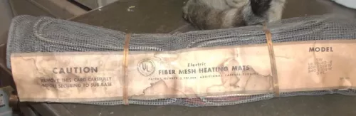 CHROMALOX ELECTRIC FIBER MESH HEATING MAT TW 18X5-4G-2 208V225W240V300W 5FT(E3)M