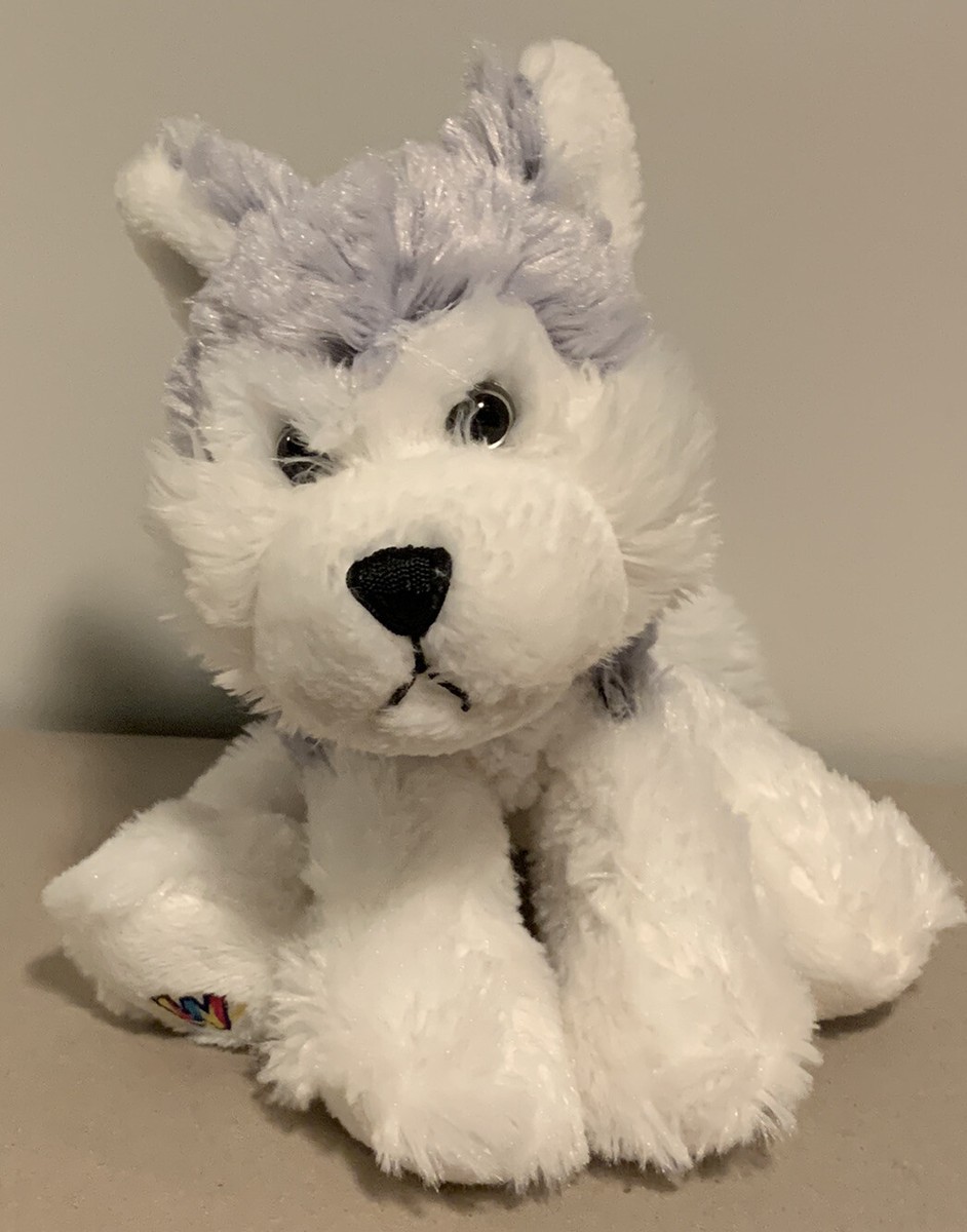 Ganz Webkinz HUSKY Dog HM120 Plush Stuffed Animal - RETIRED- No