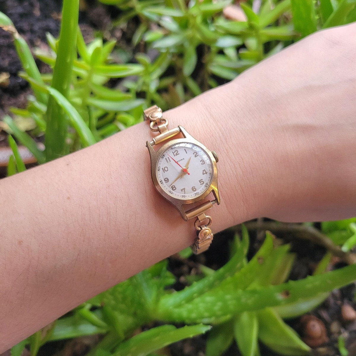 Vintage Orfina Gold Stretch Watch | eBay
