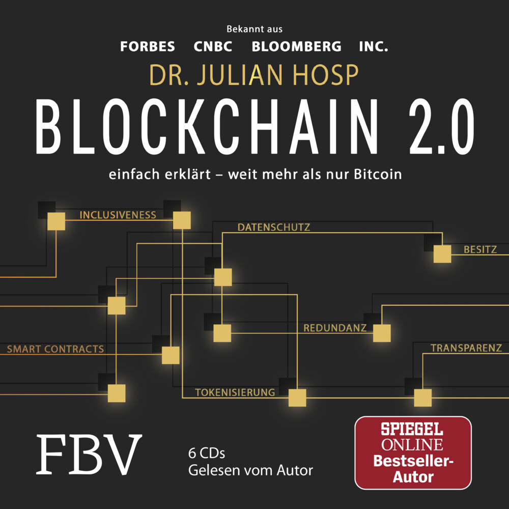 Thumbnail - Blockchain 2.0 | Julian Hosp | Audio-cd | 423 Min. | Deutsch | 2018