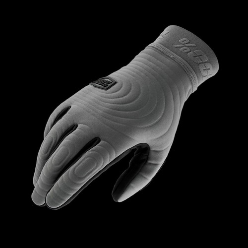 100 % BRISKER XTREME Handschuhe Winter MX MTB Handschuhe kaltes Wetter thermisch schwarz grau - Bild 6 von 7