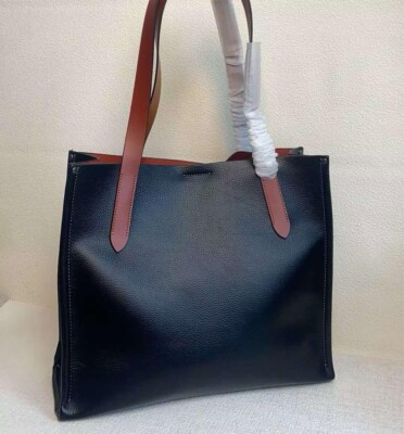 COACH Relay Tote 34 Shoulder Bag CH757 Black Outlet NEW | eBay
