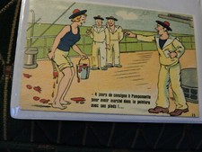CPA - Carte postale fantaisie MARINE - Pomponette !