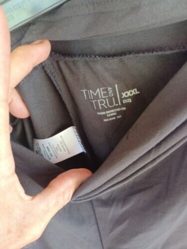 Leggings para mujer Time and Tru sin costuras negros 3XL (22) - Imagen 2 de 3