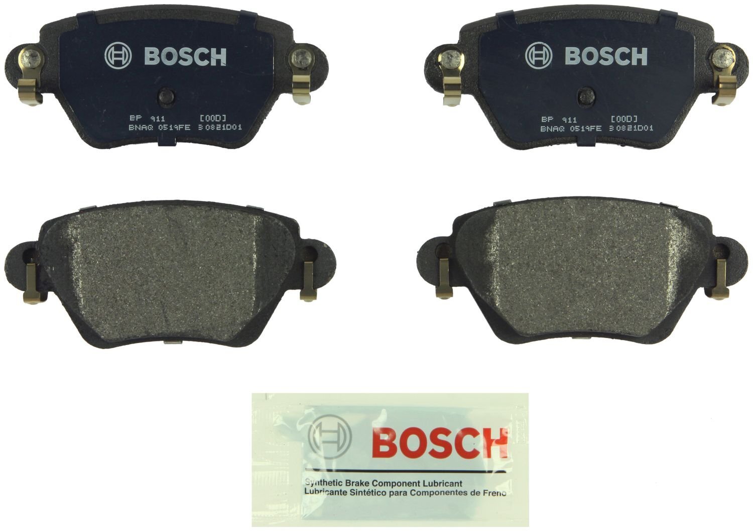 Bosch BP911 Rear Disc Brake Pads and Shoes Set